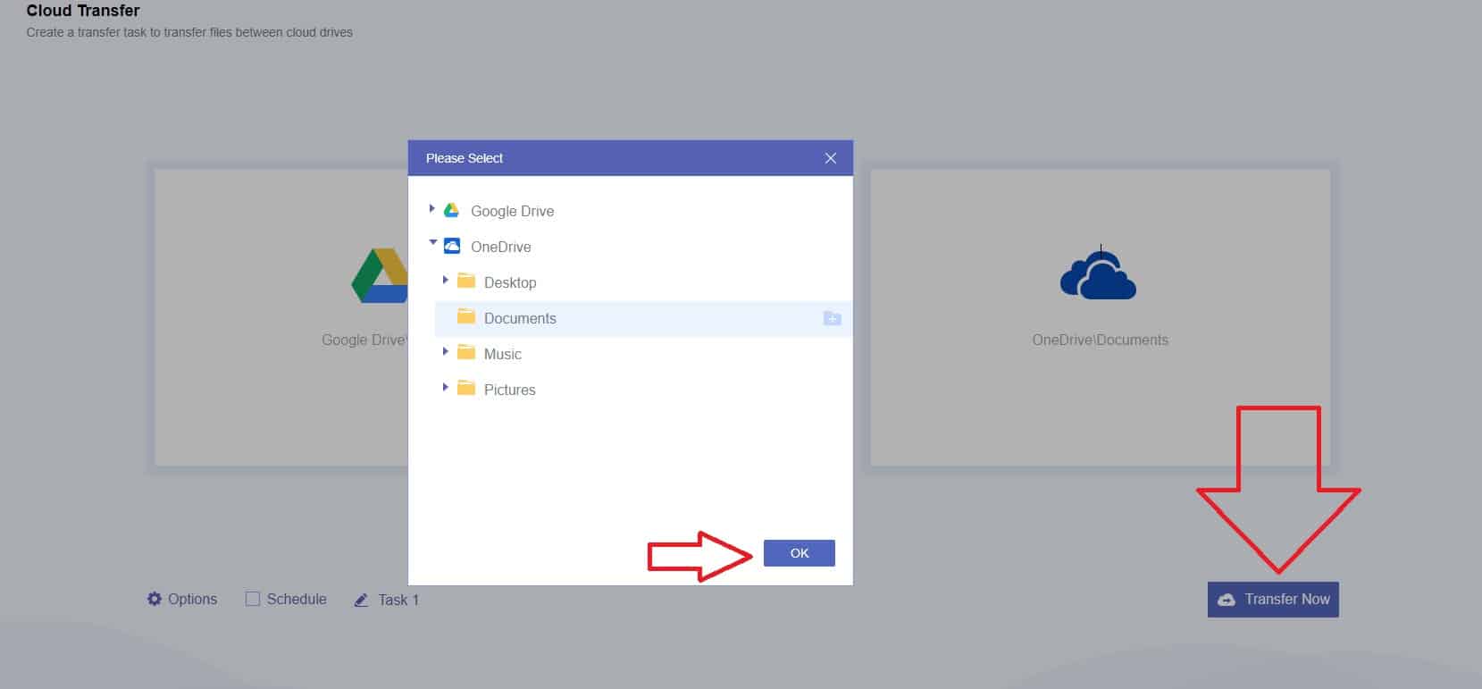 Cach Chuyen Du Lieu Tu Google Drive Sang One Drive 22