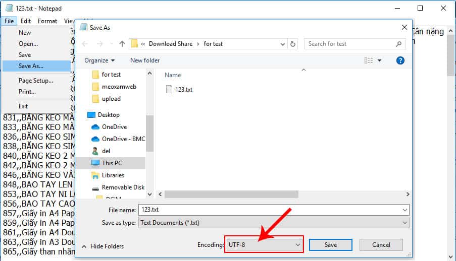 Cach Luu File Excel Thanh Csv Khong Bi Loi Fon Tieng Viet 6