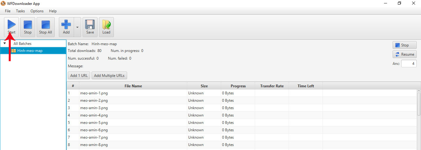 Cach Tai Hinh Anh Hang Loat Tu Link Tuong Tu Nhau 4