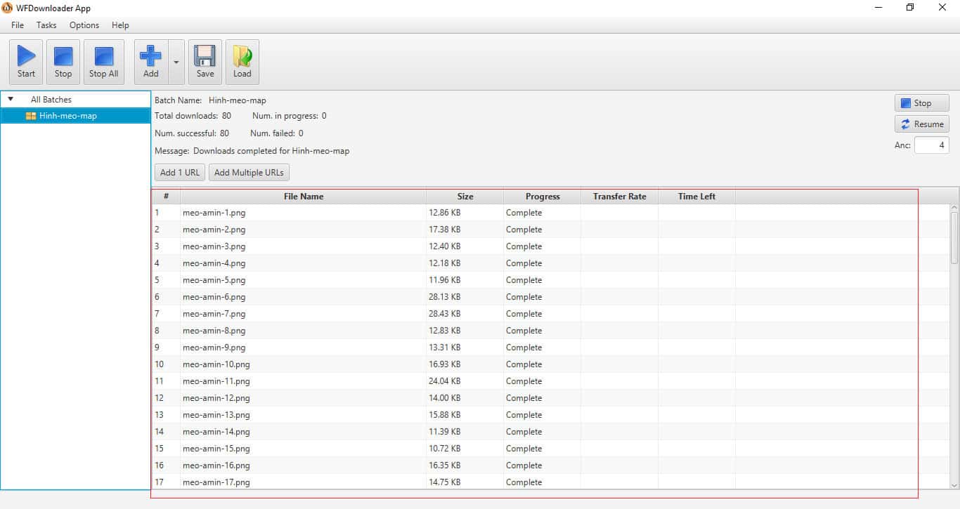 Cach Tai Hinh Anh Hang Loat Tu Link Tuong Tu Nhau 5